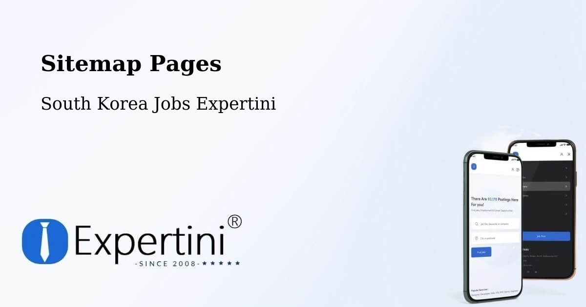 Sitemap Pages - Naesŏ - South Korea Jobs Expertini