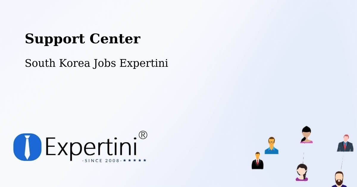 Support Services – Naesŏ - South Korea Jobs Expertini